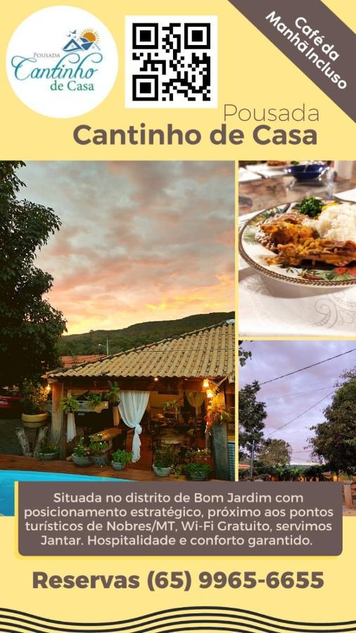 Pousada Cantinho De Casa Nobres Exterior photo